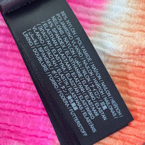 NEW Hurley Womens Medium Rainbow Ombre Cheeky Scoop Bikini Bottom Swimwear - Picture 6 of 11